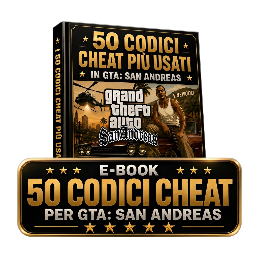 GRATIS E-Book 50 Codici Cheat