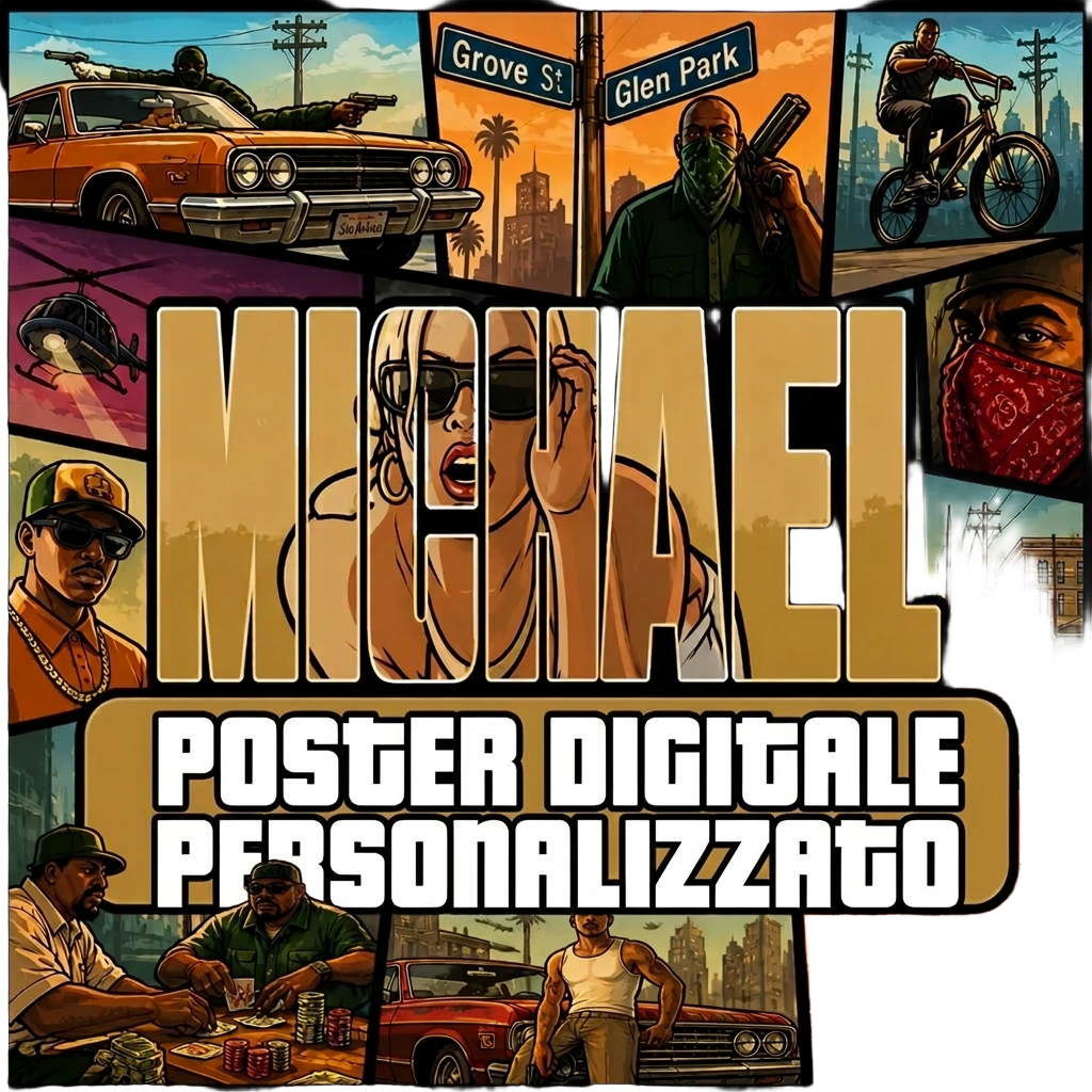 GRATIS Poster Digitale Personalizzato